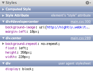 CSS Line Number